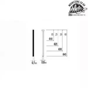 에어타카용35mm타카핀635한통 전기 목재타카 에어타카