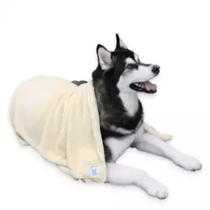 대형 펫 타올 강아지 고양이 초극세사 목욕 수건 베이