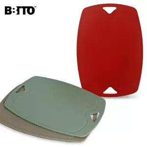 [조르지오]비비또 UE00CI44 실리콘 이유식 도마 BBF1004 휴대용 양면 위생