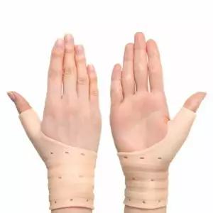 실리콘 손목 압박 보호대 손목통증 완화 착용