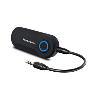 USB Bluetooth 5.0 송신기 3.5MM 잭 오디오 어댑터 PC TV 헤드폰 용 무선 스테레오