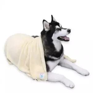 [셀러에이드]대형 펫 타올 강아지 고양이 초극세사 목욕 수건 베이