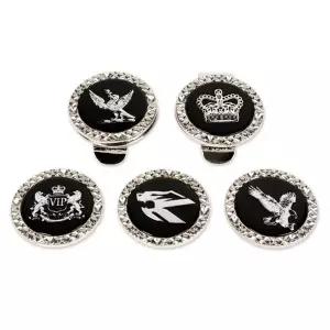 [골드스마일]소렌토 볼마커 50개 1세트 랜덤 디자인 골프 볼마크