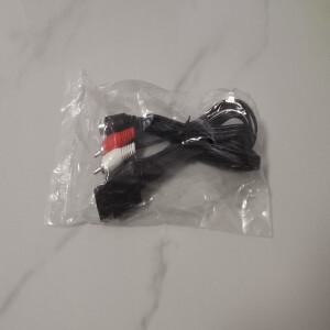 N64 SNES 게임 큐브용 1.8M S-비디오 케이블 AV 오디오 TV 코드 RCA 어댑터 콘솔 액세서리