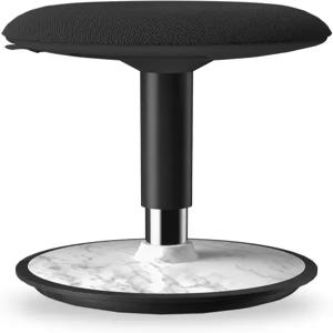 ERGO 컬렉션 흔들림 스툴 - 조절 가능한 높이 스탠드형 책상 의자 360도 미끄럼 방지 베이스가 있는 좌식