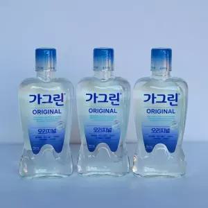 가글 오리지널 750ml 3개/찌꺼기가글/대용량가글/가글순한맛/가글업소용/가글/민트/순한가글