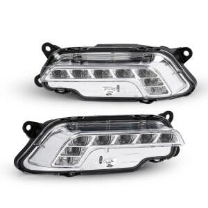 메르세데스 벤츠 W212 E350 E550 E63 2010 2011 2012 2013 2014 2015 2016 LED 주행등, DRL 12V 2128200756 2128200856