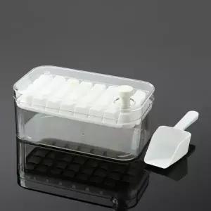 원터치 자동 얼음틀 아이스큐브 메이커 화이트 C형