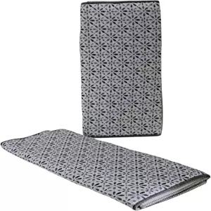 인쇄 및 고체 극세사 식기 건조 매트 세트 - 2팩 초흡수성 빠른 조리대 보호 스타일리시하고 가벼운 주방