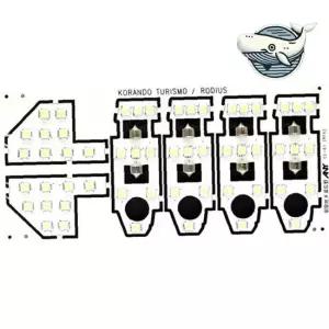 코란도 투리스모 실내 조명등 LED 라이트