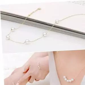 14K 골드 스와로브스키 진주 제작 팔찌 발찌 목걸이