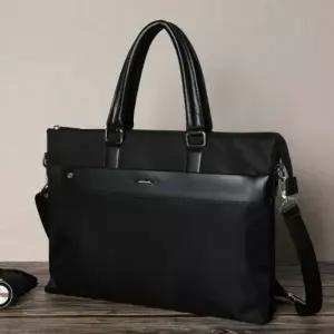 (색상 블랙)사무용 댄디 남성 크로스백 서류 가죽 백팩 직장인 가방