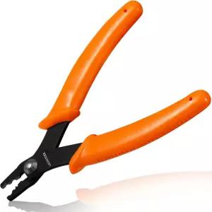 레온툴 미니 비드 크림핑 플라이어 - 2mm 및 3mm 마이크로 튜브용 5인치 주얼리 도구