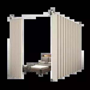 무타공 이동식 접이식 원룸 높이조절 칸막이커튼