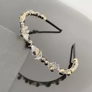 크리스탈 밴드 드라마 진주 머리띠 패션 헤어악세사리 WF0D358