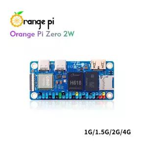 오렌지 파이 제로 2W 4GB 2GB 1.5GB 1GB RAM 소형 PC 올위너 H618 쿼드코어 Cortex-A53 WiFi5  BT5.0 선택