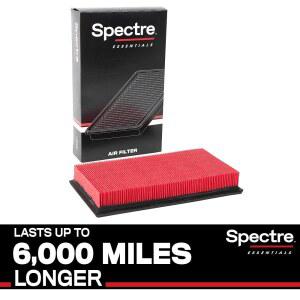 스펙터 엔진 에어 필터 바이 K&N: , 50% 더 긴 수명: 2007-2020 포드 / 링컨 / MAZDA(익스플로러, 폴리스
