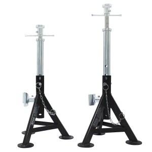 스탠드 잭 BESTOOL 잭 버전) 스태빌라이저 30인치, 트레일러 용량, 잭 RV, 3톤 스태빌라이저 6,000파운드 2PC(업데이트 17.3인치에서 지원, 여행용