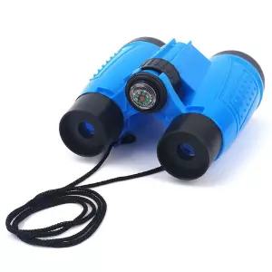 나침반 망원경 6x30배율 쌍안경 확대경 미니 미니망원경 나침판내장망원경