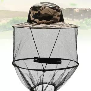 벌망 모자 벌모자 양봉 낚시모자 햇빛가리개 접이식 벌망모자 방충망모자