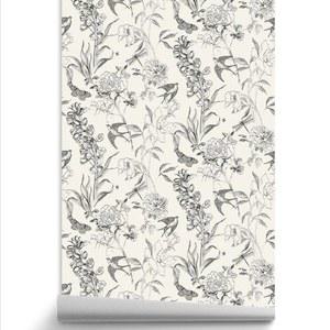 수입벽지 프랑스 욕실 방수 벽지 타일