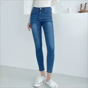 하이웨스트 스키니 여자청바지 데님팬츠 스판 진 여성청바지