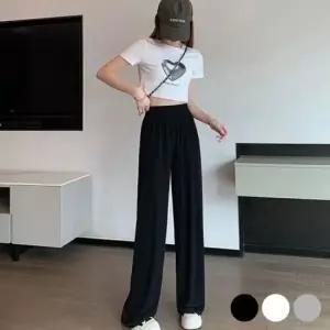 데일리 가잔라인고무줄 트라우저