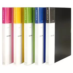 WL 모든오피스)클리어화일인덱스(A4/20매/흑색)