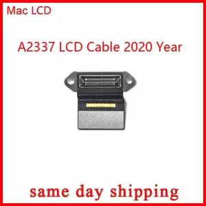맥북 호환 에어 13인치 M1 디스플레이 화면용 노트북 A2337 LCD 케이블 821-02721-04 LVDs eDP 비디오 플렉