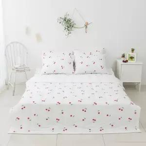 케렌시아 체리 시어서커 이불패드세트 퀸