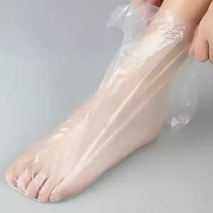 WL 홈케어 발팩 비닐덧신 100매 풋마스크 전용 일회용 커버 WFLMQSX