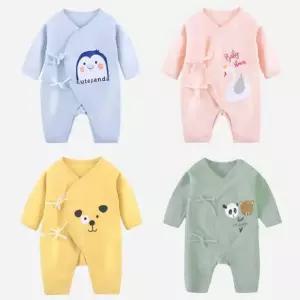 아동 솜사탕 배냇저고리 우주복 2탄 204279 백일옷 신생아 돌복 실내복 유아 롬퍼 아기