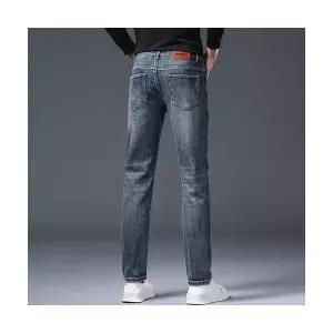 남자바지 배기핏 가을 겨울 프리미엄 럭셔리 유럽 청바지 스판 스키니진 바지 원템4