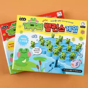 개구리 밸런스 게임/균형잡기/어린이선물/초등학생/보드게임/가족게임/놀이완구/내기게임/장난감/집콕놀이