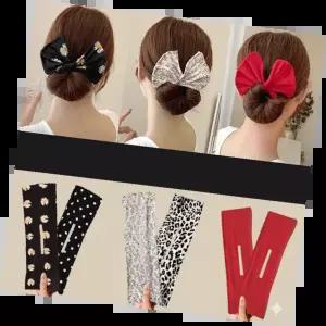 와이어머리끈 패션 엘레강스 스타일 헤어 액세서리 세련된 고급감 실용적인 일상용 여성용 머리끈