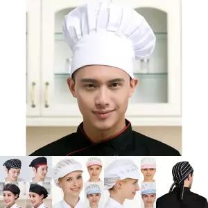 셰프나인 밴드형 주방모자(화이트)/유니폼/카페/주방/제과/급식/배식/식당/손님/제빵/위생/남성/조리복