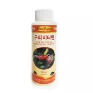 원터치 원터치 구피 비타민 120ml /구피영양제/구피비타민 ,1개