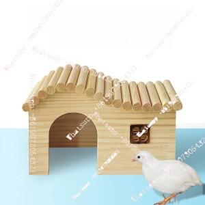 햄스터 루틴 치킨 둥지 나무집 골든베어 고슴도치 천연 원목 애완동물 용품