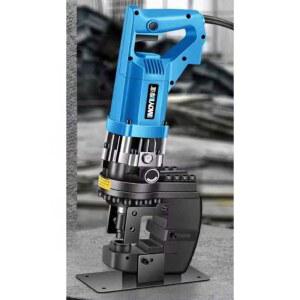 전기 유압 펀칭 기계 커터 분쇄 작두 220V 뚫는 타공기 잔넬 벌목 H빔펀칭기 오일