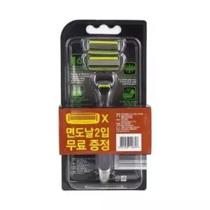 도루코 페이스6 스타일 6중날 면도날 2개입
