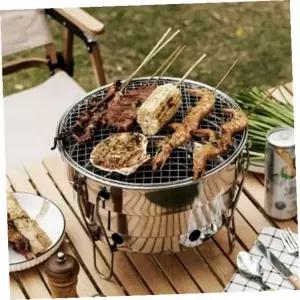 미니화로대 이지캠핑원통폴딩숯불화로대바베큐캠핑그릴