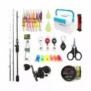 쭈꾸미 낚시용 태클박스 장비 낚시대 낚시줄 포함