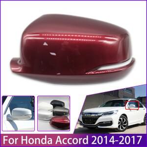 honda 호환 Accord 용 자동차 액세서리 9th 2014 램프  도어 사이드 하우징 쉘 뚜껑이 백미러 커버 캡