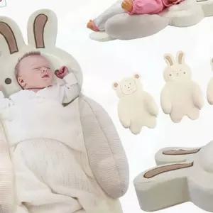 신생아 역류 방지 베개 쿠션 캐릭터 아기 수면 안전 머리