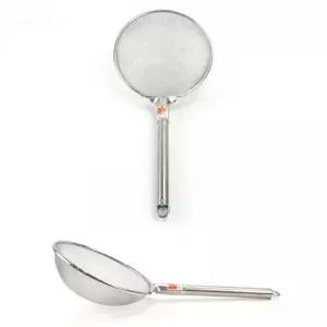 스테인리스 국수 건짐망 우동 소면 뜰채 조리용 채반 촘촘한 넓은 망