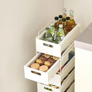 앤스택슬라이딩 철제 슬라이드 수납함 모듈 앤디링크 디귿철제수납함 슬라이딩박스 캐비닛