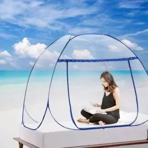 모기 침대 텐트 캐노피 야외 휴대용