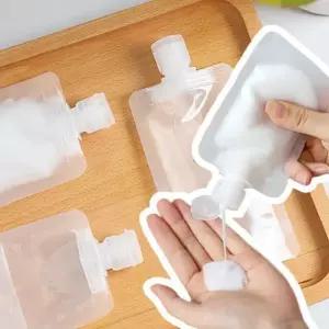 여행용 화장품 샴푸 소분파우치 3종세트