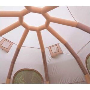 기둥없는 돔형 대형 에어 바닥 Air 그늘막 원터치 장박용 빌라 야외 인돔형 타입