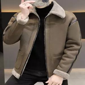 틴다샵 양가죽무스탕 리얼 남자 점퍼 천연 양가죽